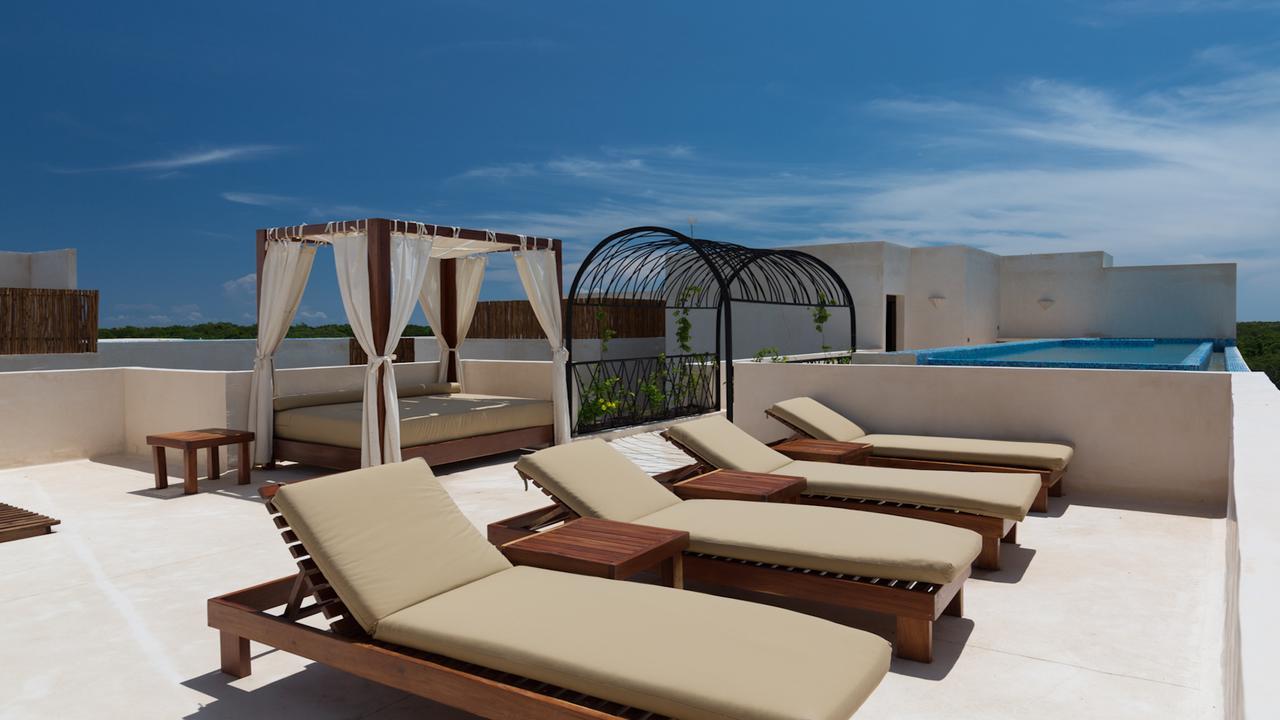 Rooftop Pool Apartments Tulum Exterior foto